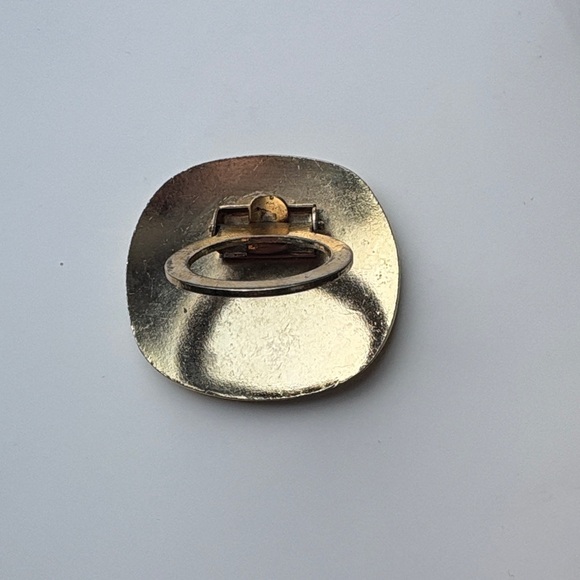 Antique Blue and Green Bird Enamel Pin/Scarf Clip - Picture 2 of 5